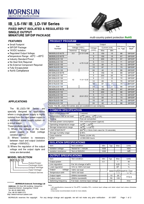 IB0305LS