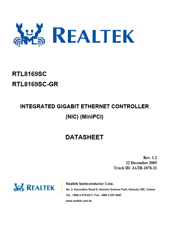 RTL8169SC-GR