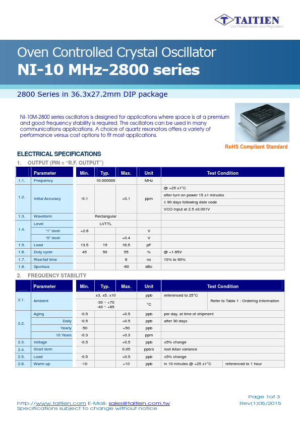 NI-10M-2850