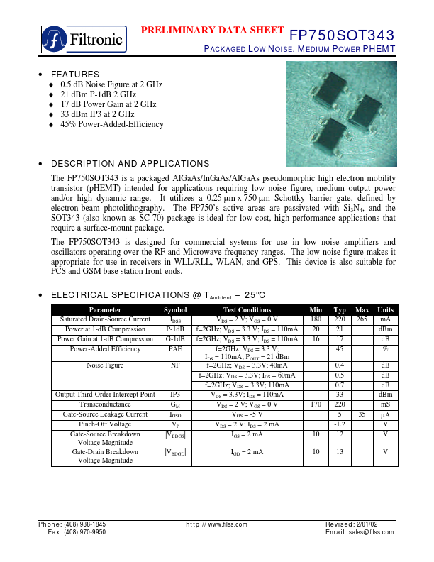 FP750SOT343