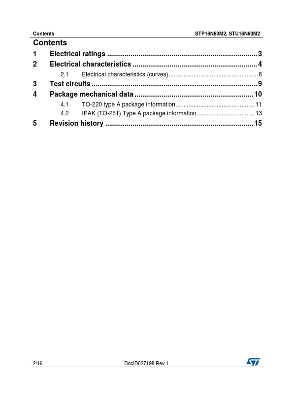 STU16N60M2