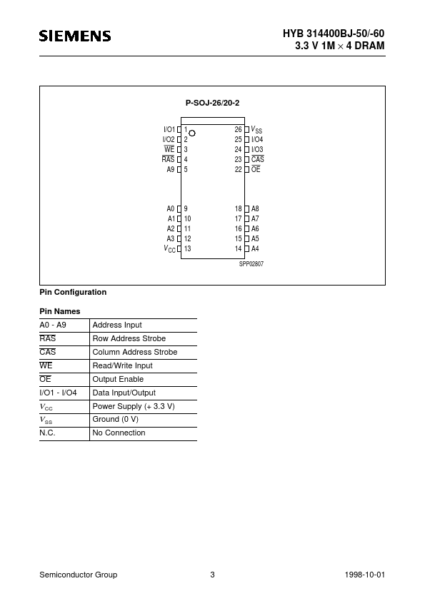 HYB314400BJ-50