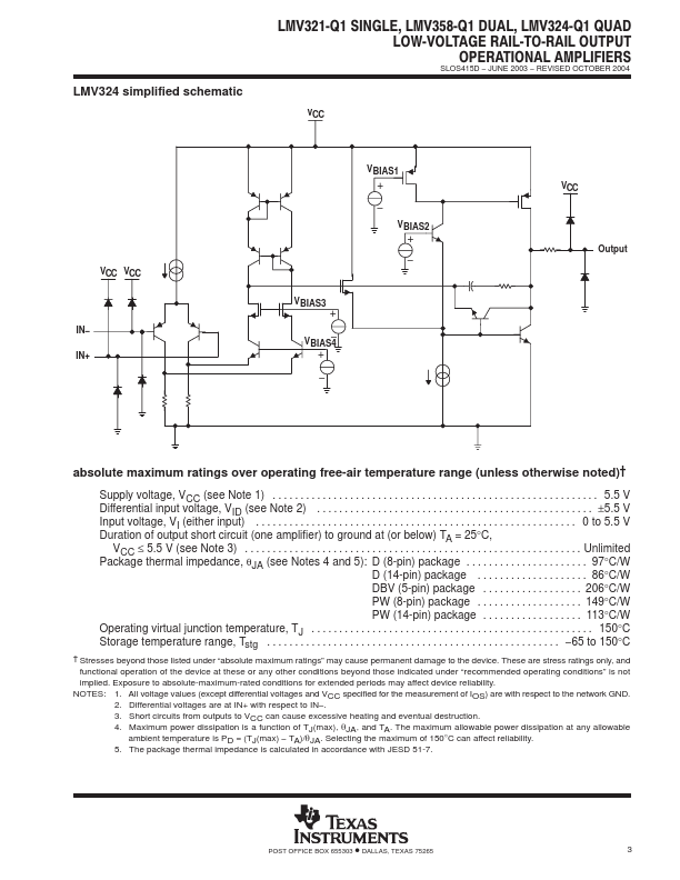 LMV321-Q1