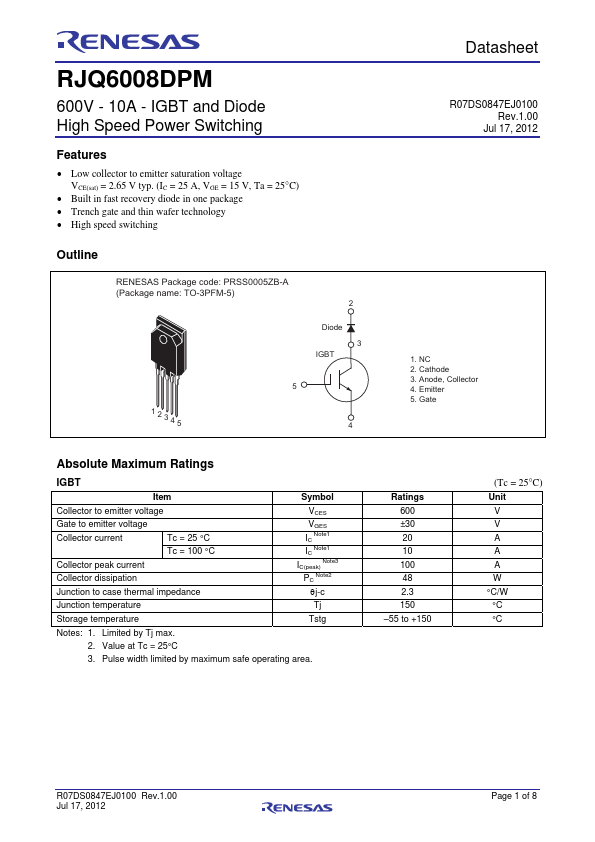 RJQ6008DPM