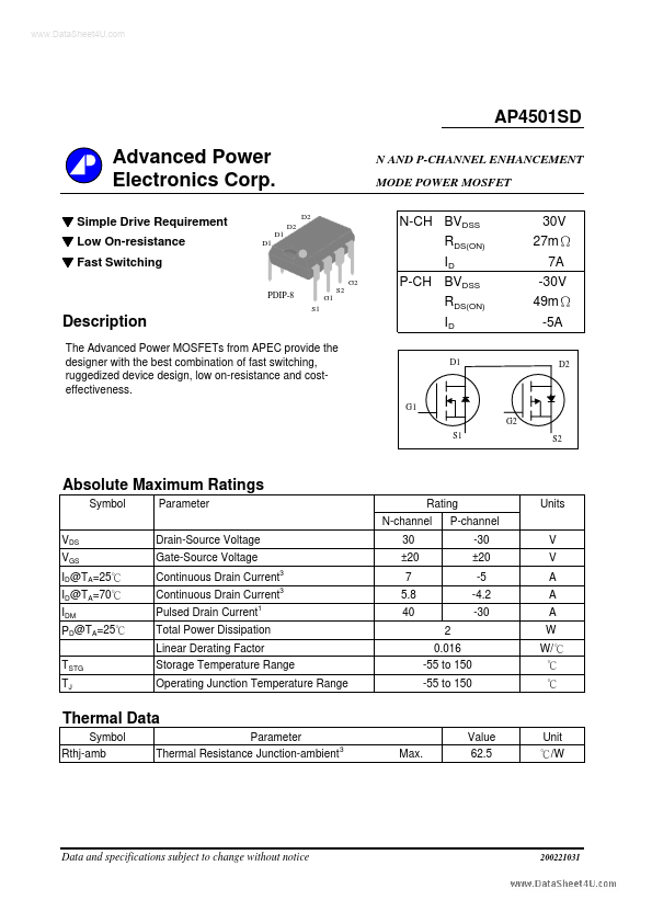 AP4501SD