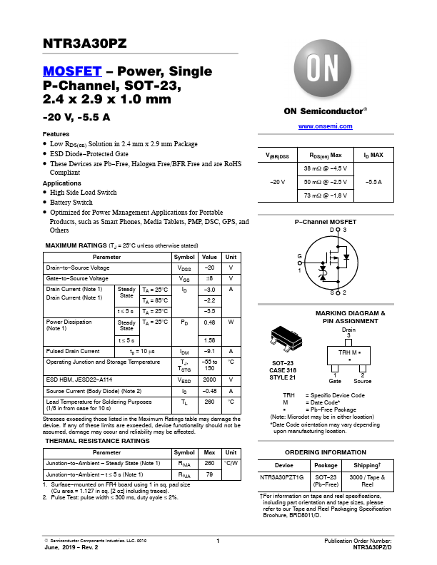 NTR3A30PZ