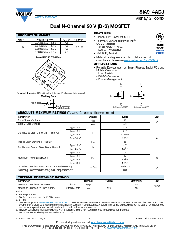 SiA914ADJ