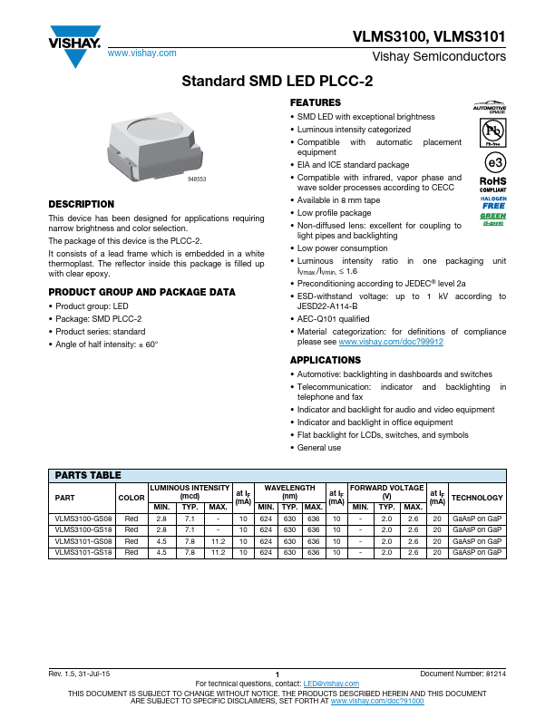 VLMS3101