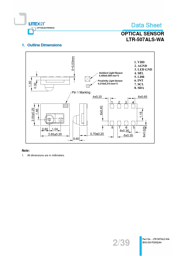 LTR-507ALS-WA