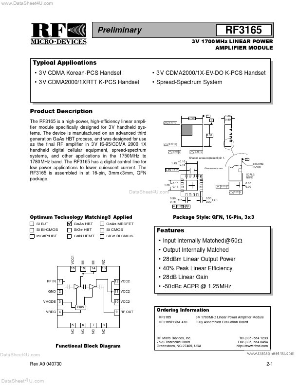 RF3165