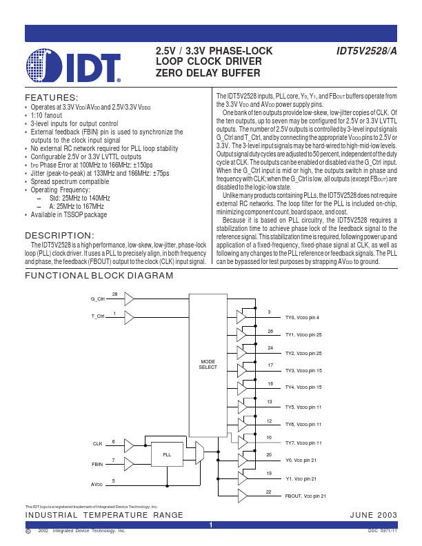 IDT5V2528A