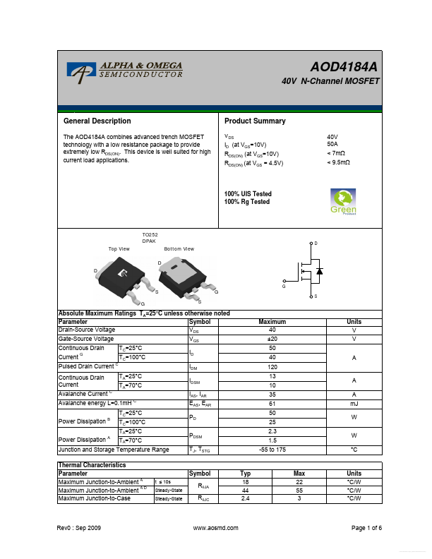 AOD4184A