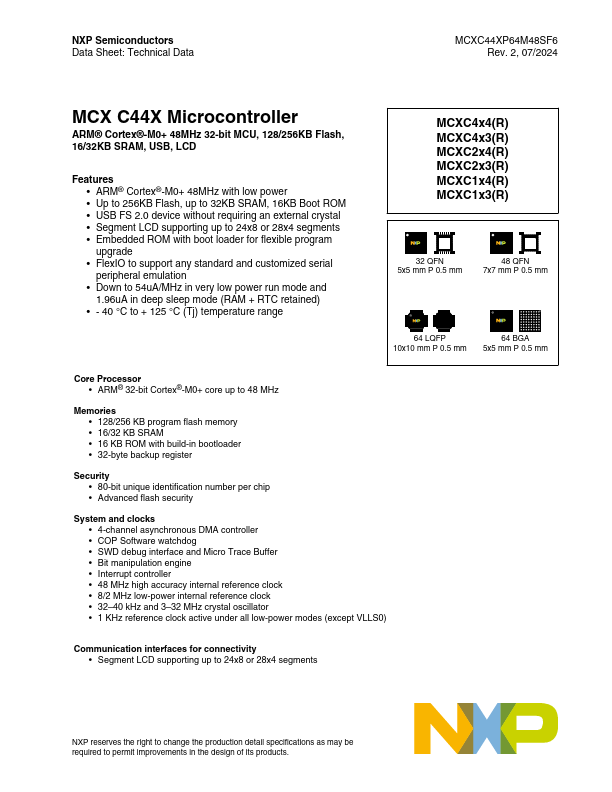 MCXC144VFT