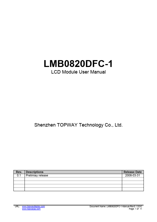 LMB0820DFC-1