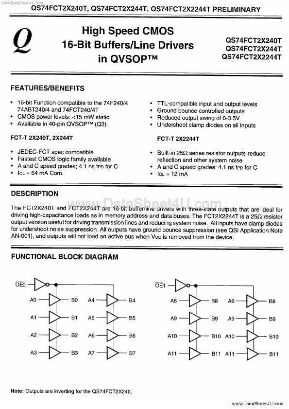 QS74FCT2X240T