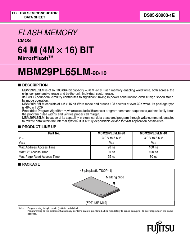 MBM29PL65LM