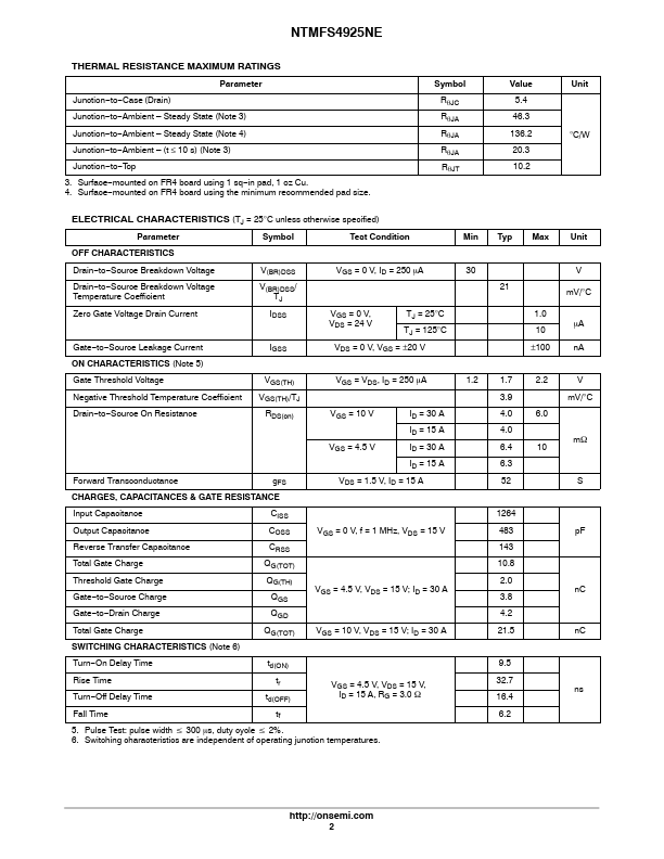 NTMFS4925NE