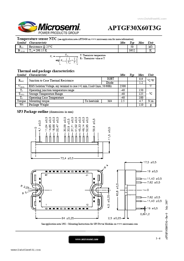 APTGF30X60T3G