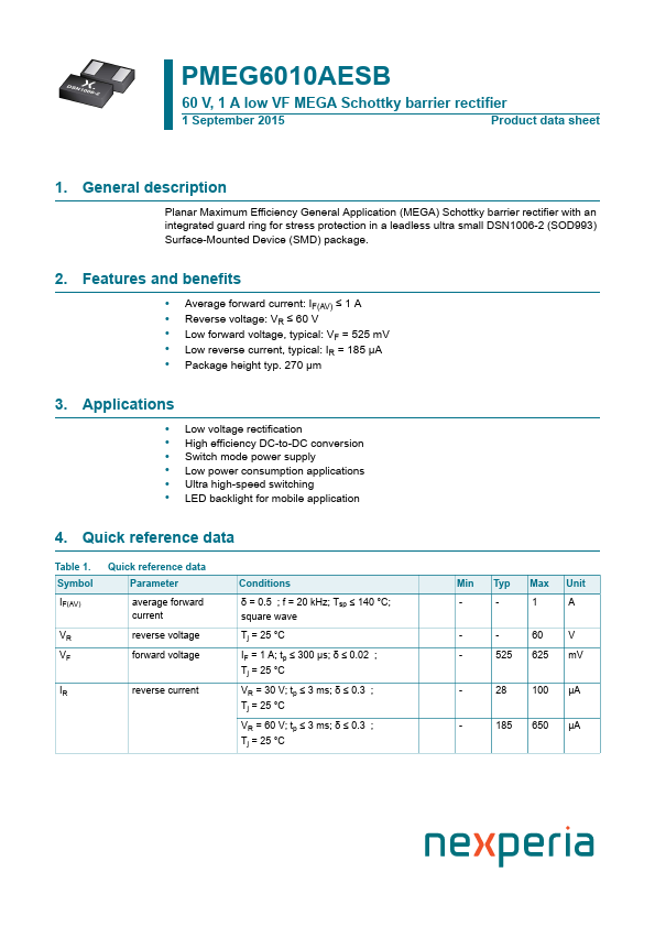 PMEG6010AESB