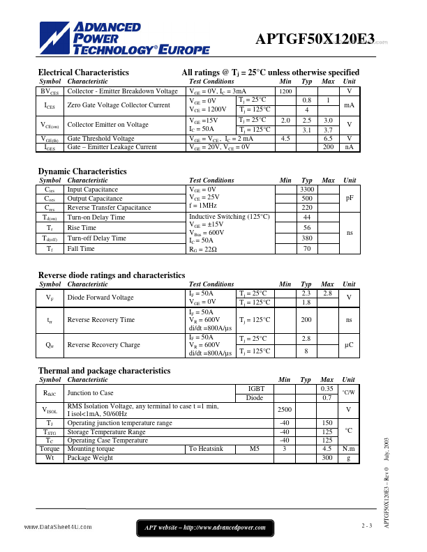 APTGF50X120E3