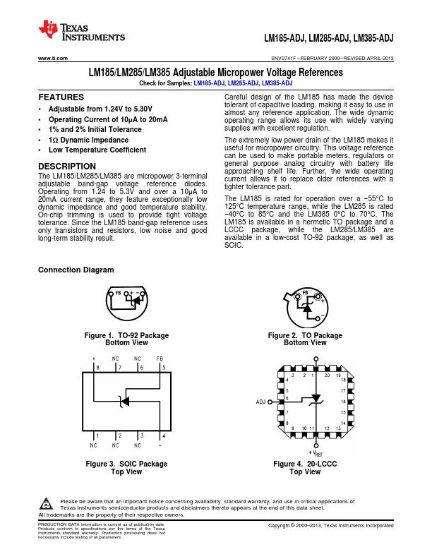 LM285-ADJ