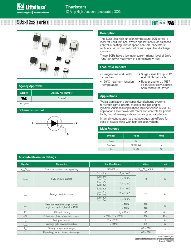 SJ6012D1TP Datasheet Preview