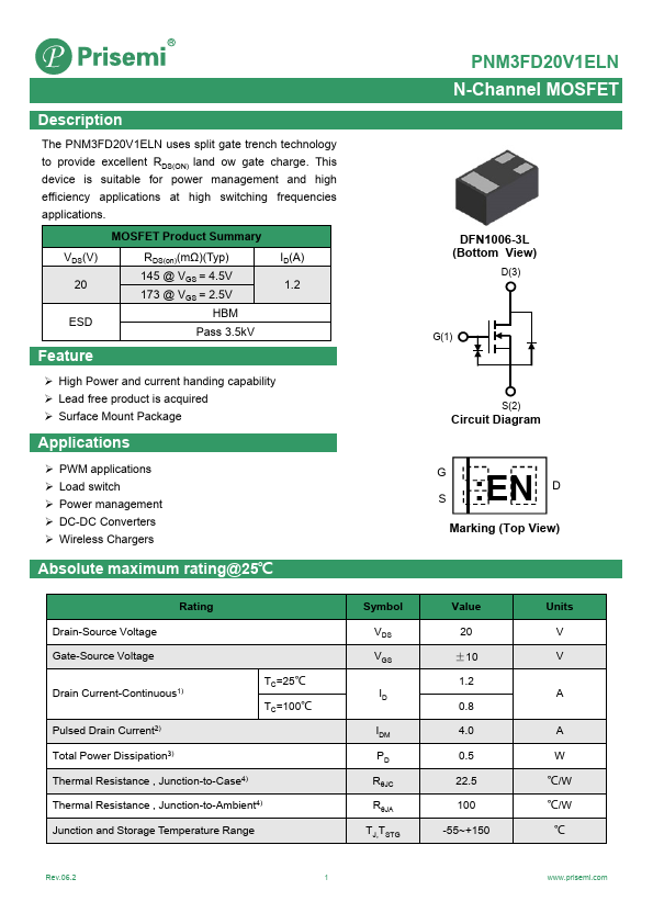PNM3FD20V1ELN Datasheet Preview