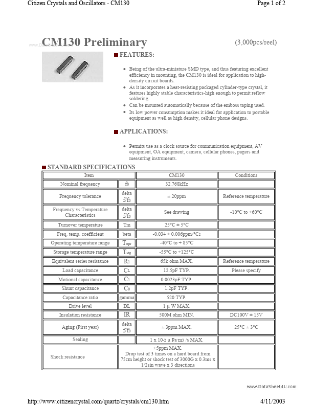 CM130