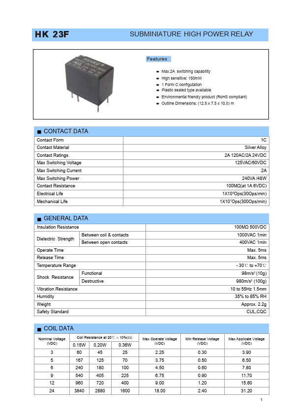 HK23F-DC5V