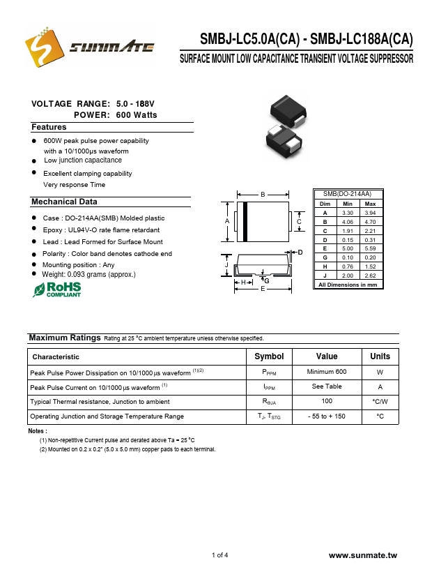 SMBJ-LC85A