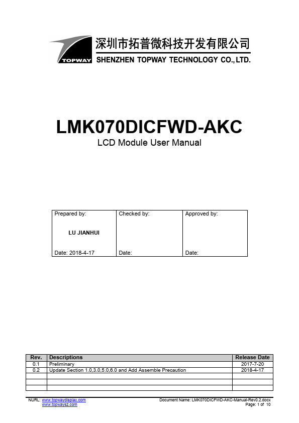LMK070DICFWD-AKC