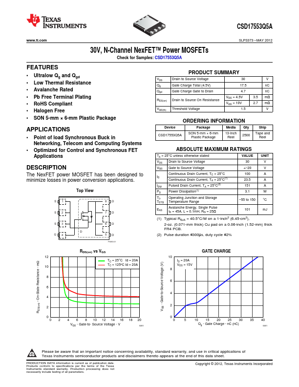 CSD17553Q5A