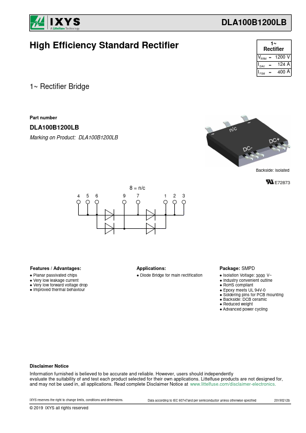 DLA100B1200LB