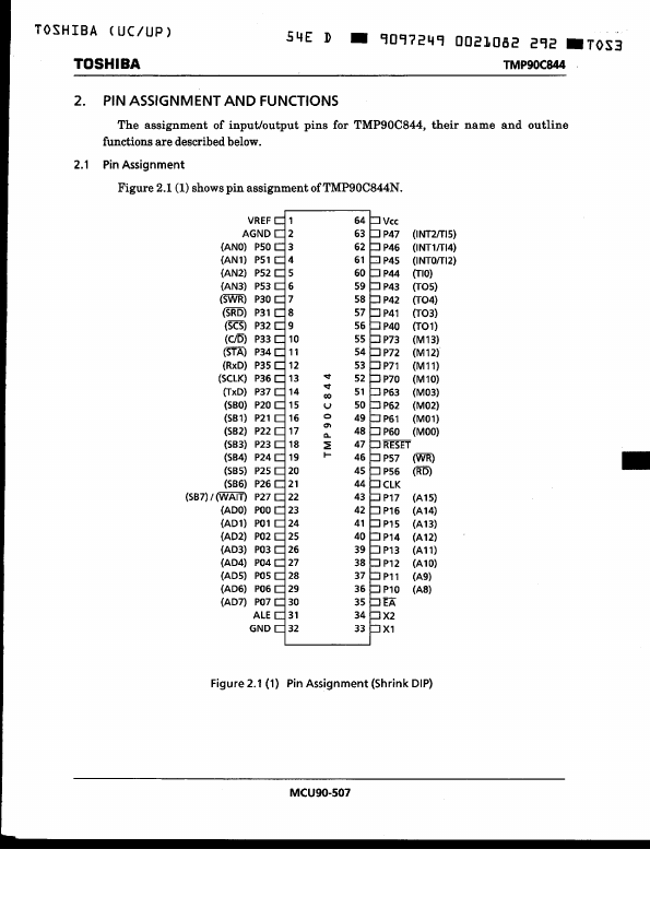 TMP90C844N