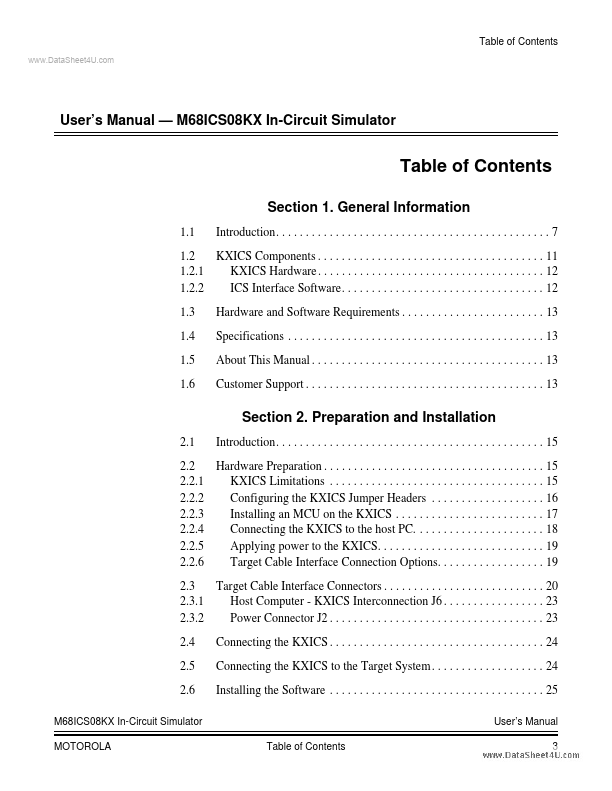 M68ICS08KX