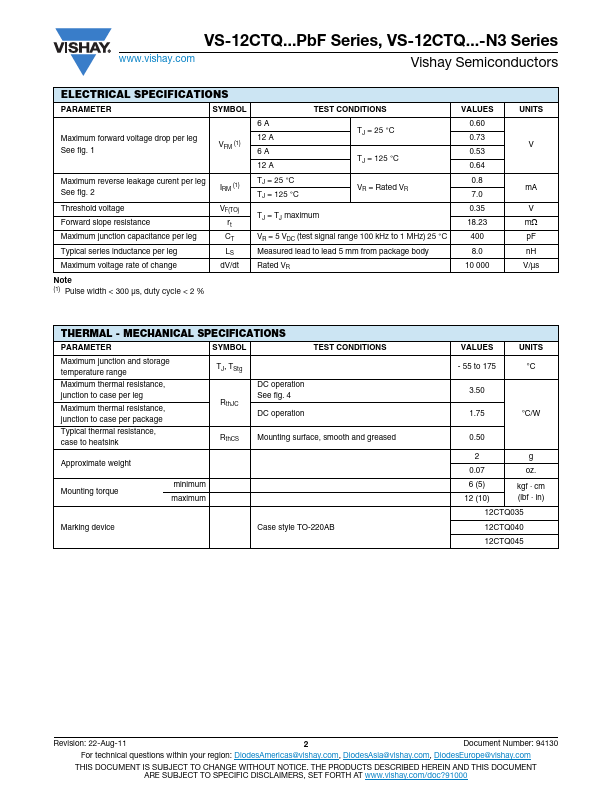 VS-12CTQ045-N3