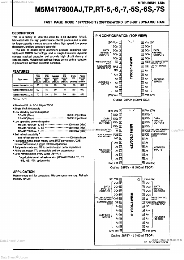 M5M417800ATP-5S