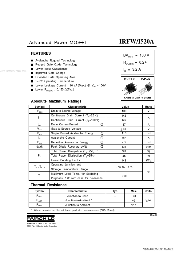 IRFW520A