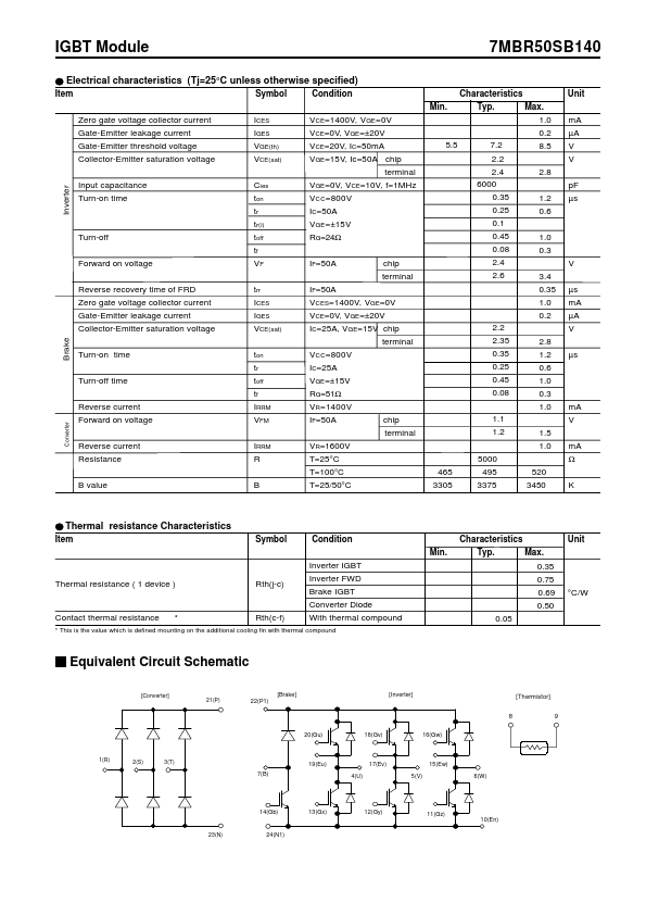 7MBR50SB140