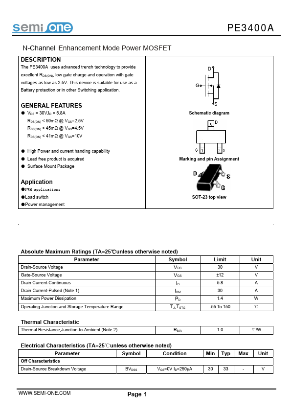 PE3400A