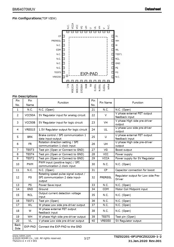 BM64070MUV