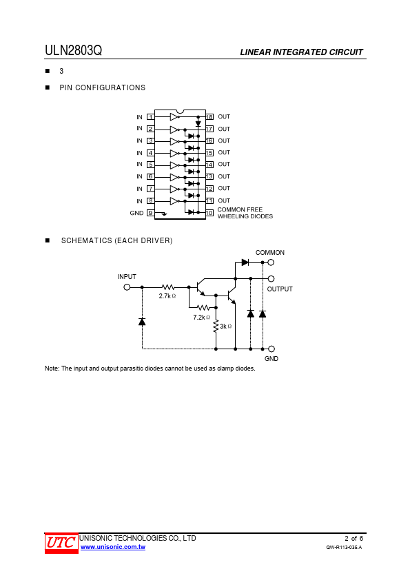 ULN2803Q