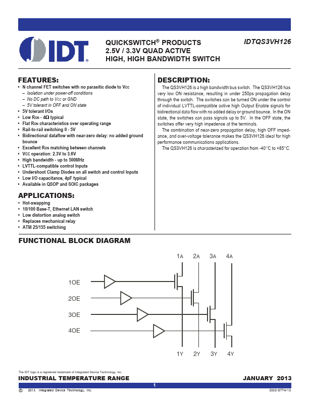 IDTQS3VH126