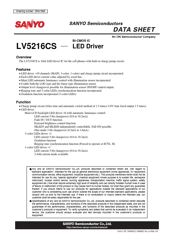LV5216CS