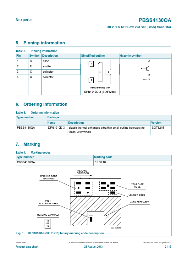 PBSS4130QA