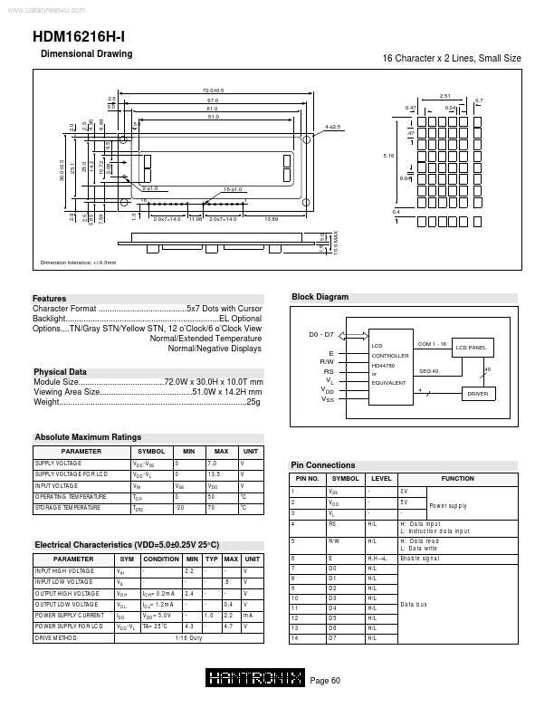 HDM16216H-I