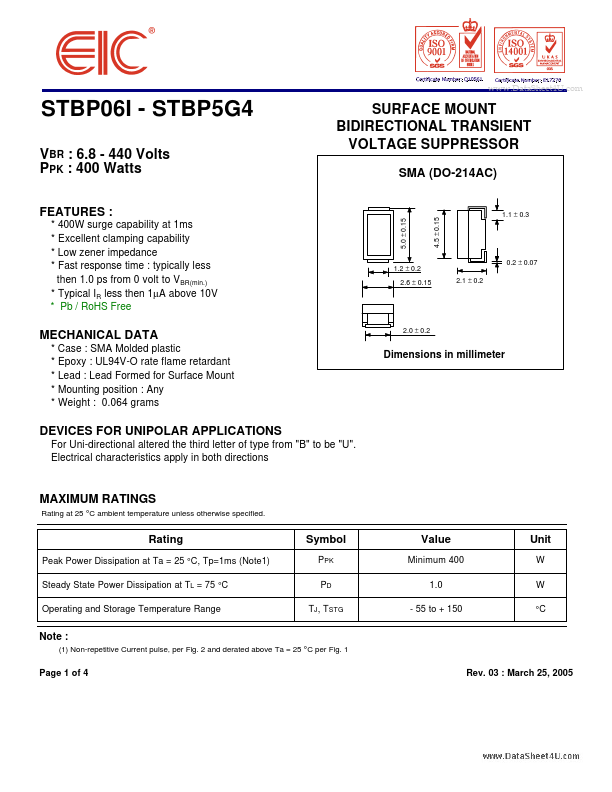 STBP08C