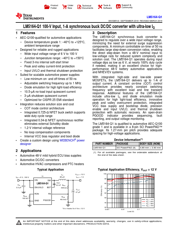 LM5164-Q1