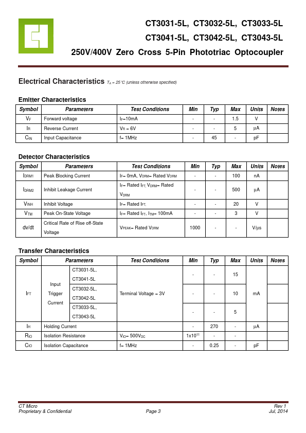 CT3033-5L