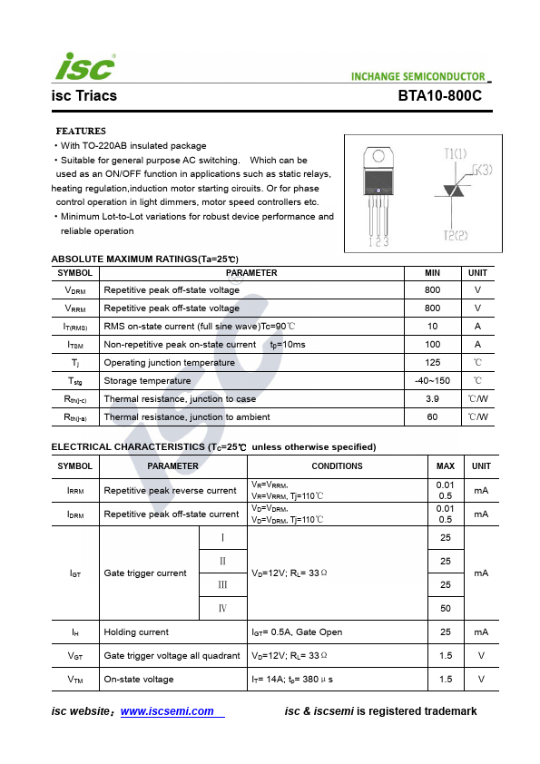 BTA10-800C